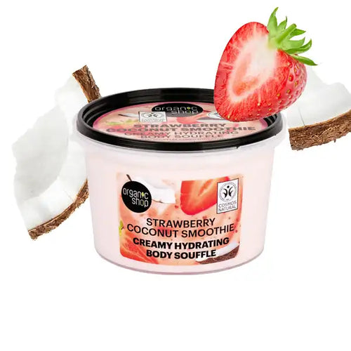 STRAWBERRY COCONUT SMOOTHIE CREAMY HYDRATING BODY SOUFFLE