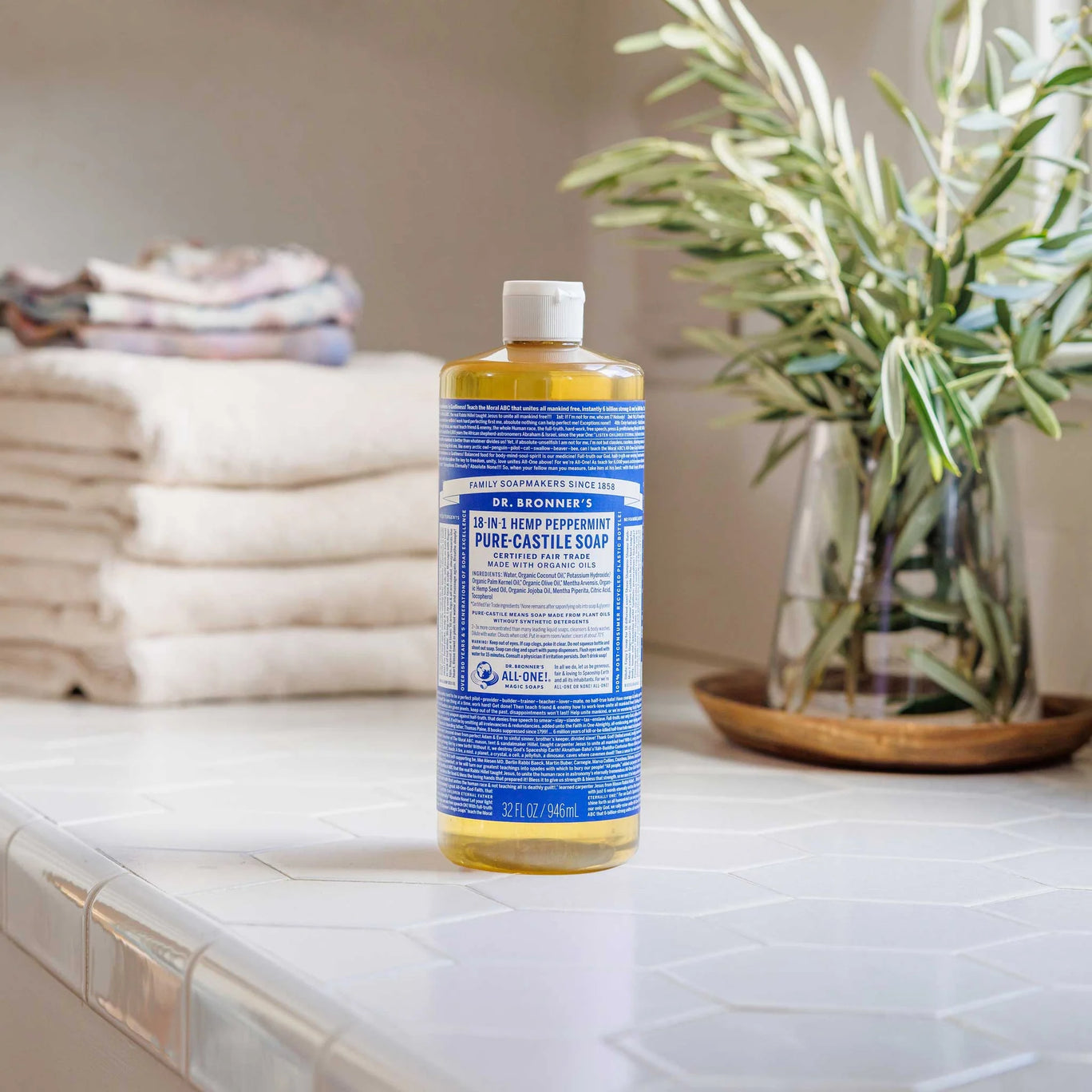 dr bronner's peppermint soap insecticide Dr Bronner's Peppermint all-one magic soap