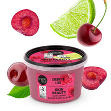 SOFTENING SUGAR BODY SCRUB CHERRY AND LIME