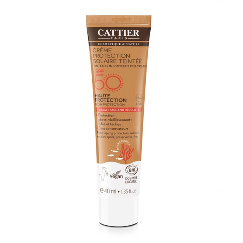 ORGANIC TINTED SUN PROTECTION CREAM SPF 50