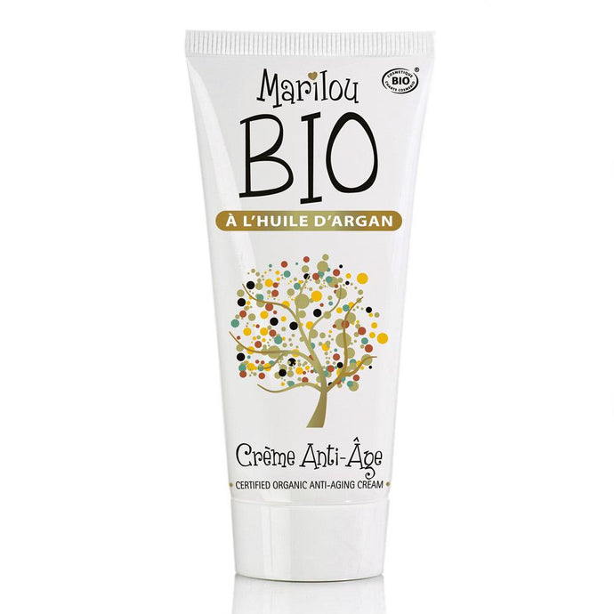 Anti-Wrinkle Cream with Argan oil, krim anti kerut organik dibuat di perancis